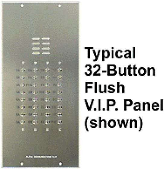 Alpha VI402-072 72 Button VIP Panel Less (Optional) Back Box, Less Alphabetical Directory VI402-072 by Alpha