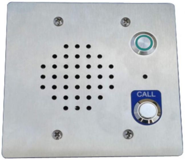 Alpha SS211 2 Gang Wall Intercom Station SS211 by Alpha