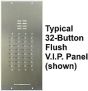Alpha VI402-051 51 Button VIP Panel with No Directory, Less Flush Back Box VI402-051 by Alpha