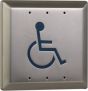 Camden Door Controls CM-45 4 1/2" Square Push Plate Switch, Concealed Screws CM-45 by Camden Door Controls