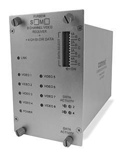 Comnet FVT8014S1 8-Channel Digitally Encoded Video Transmitter + 4 Bi-directional Data Channels, SM FVT8014S1 by Comnet