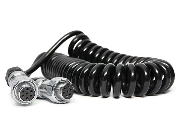 RVS Systems RVS-2133-B Curly Pigtail Cable Between Vehicles RVS-2133-B by RVS Systems