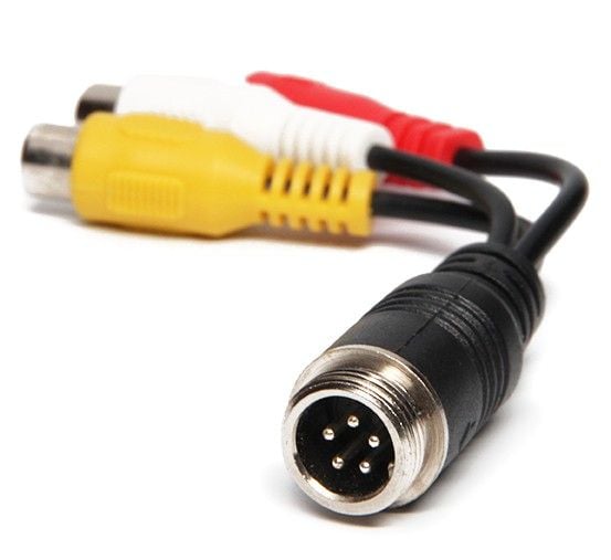 RVS Systems RVS-RCA5-M 5 Pin Male to RCA Female Adaptor RVS-RCA5-M by RVS Systems