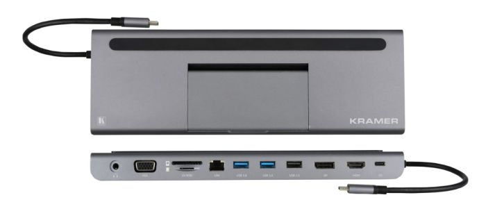 Kramer KDOCK-4 USB-C Hub Multiport Adapter KDOCK-4 by Kramer