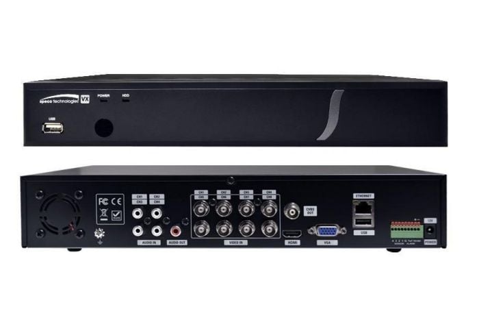Speco D8VX6TB 8 Channel HD-TVI Digital Video Recorder, 6TB D8VX6TB by Speco