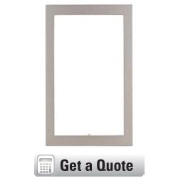 Aiphone GF-2F 2-Module Front Frame for GT Series Modular Entrance Stations GF-2F by Aiphone
