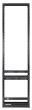Intellinet 716390 19" 2-Post Open Frame Network Rack, 42 Unit 716390 by Intellinet