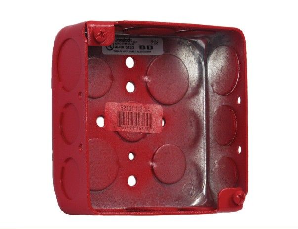 Bosch BB-R 4" Backbox Indoor, Red BB-R by Bosch
