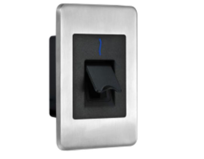 ZKAccess FR1500-ID Flushmount Slave Fingerprint Reader with Built in Prox Reader FR1500-ID by ZKAccess