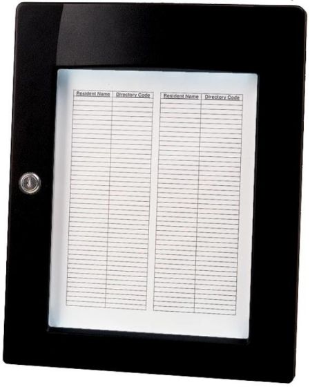 Alpha ELD1B Sep Lighted Directory, Black ELD1B by Alpha