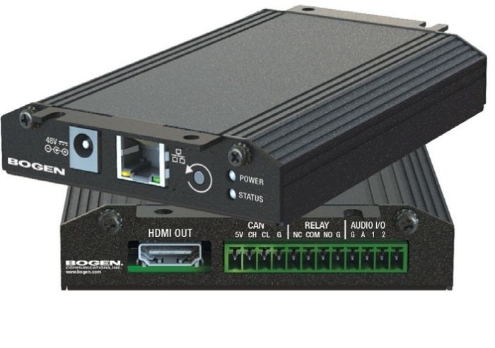 Bogen NQ-GA10PV 10W PoE Plenum Rated Intercom Module with HDMI Output NQ-GA10PV by Bogen