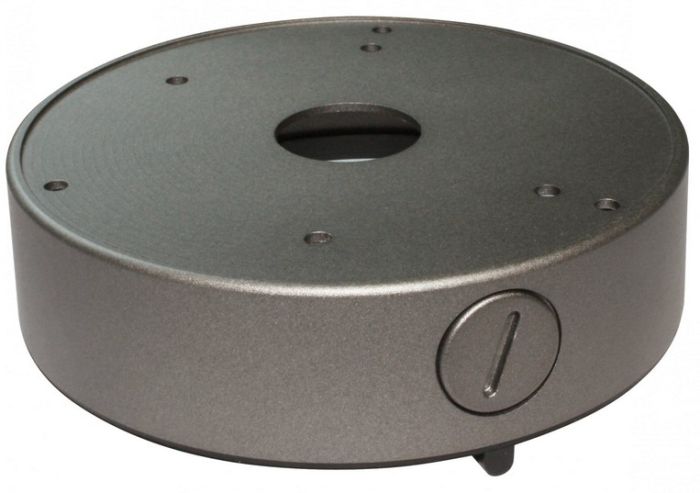 Speco JB03TG Large Round Junction Box, Dark Grey JB03TG by Speco