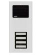Alpha ES612-04 4 Plastic Button L/S Panel Aluminium ES612-04 by Alpha