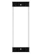 Alpha N6013-AL 3HX1W Exp. Panel Frame NEXA, Aluminium N6013-AL by Alpha