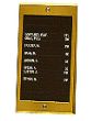 Alpha VIP010DBR 10 Name Directory Unit, Brass VIP010DBR by Alpha