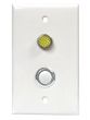 Alpha SF113LY 1 Gang PushButton & Yellow L.E.D. Station SF113LY by Alpha