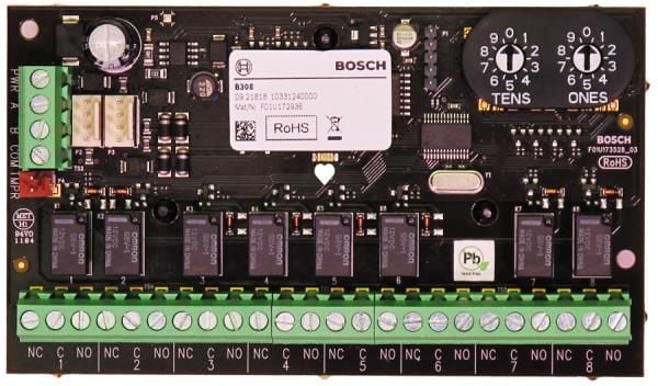 Radionix by Bosch B308 Octo-Output Module B308 by Bosch