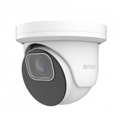 Avycon AVC-NE21M 2 Megapixel Outdoor IR Dome IP Camera, 2.7-13.5mm Lens, White AVC-NE21M by Avycon