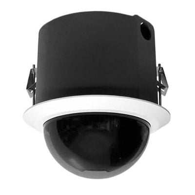 Pelco SD423-F0-X 540 TVL Indoor White Smoke Analog PTZ Dome Camera, 23X Lens, PAL SD423-F0-X by Pelco