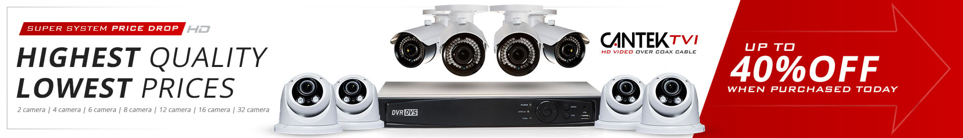 Cantek Surveillance Systems - Save Up to 40% Off