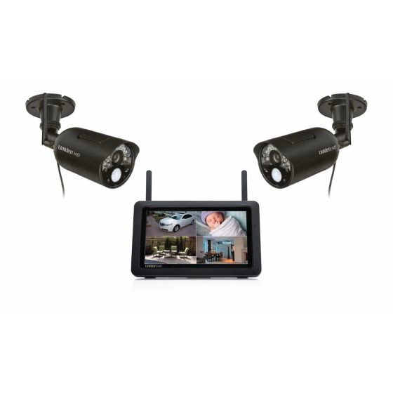 Uniden UDR777HD 7 LCD HD Wireless Surveillance System with 2 Cameras